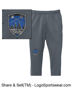 Pennant Adult Performance Jogger Design Zoom